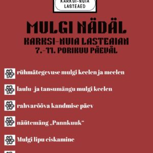 mulgi nädal