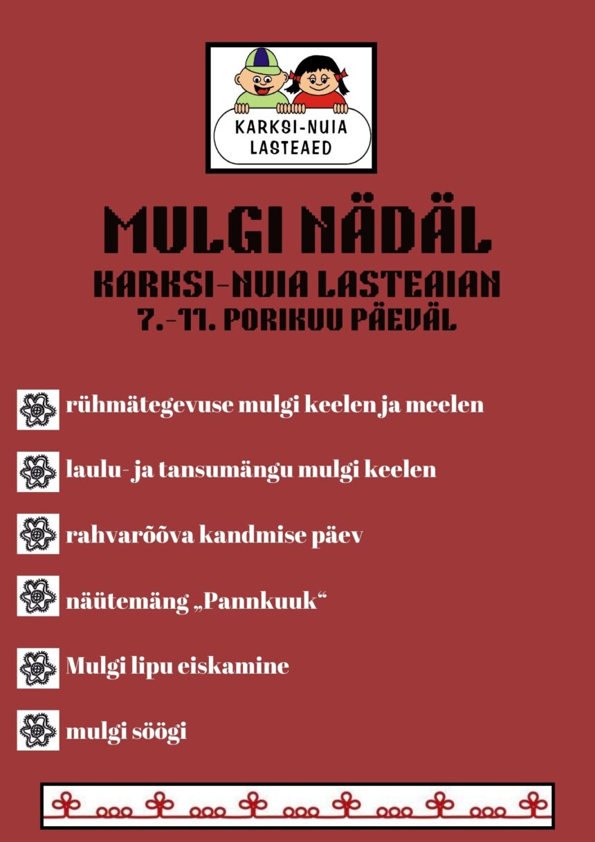 mulgi nädal