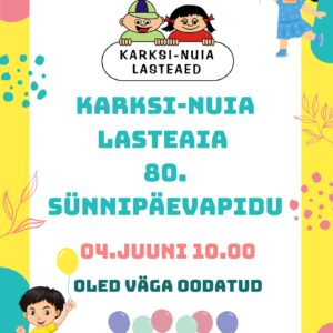 Lasteaia sünnipäev
