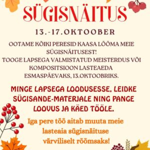 sügisnäitus