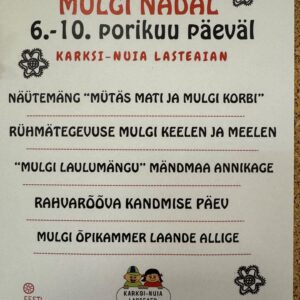 mulgi nädal