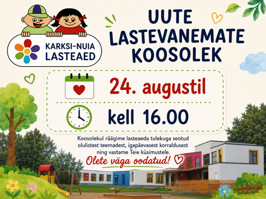 uute lastevanemate koosolek
